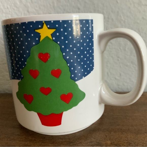 2 Vintage Christmas Grant Howard Ceramic Mugs - Picture 4 of 4